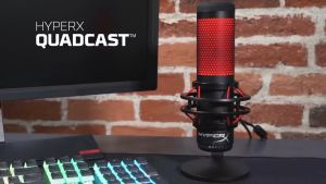 HyperX QuadCast USB Condenser Gaming & Streaming Microphone