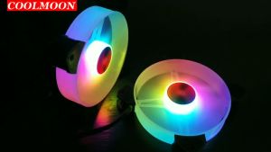 Quạt Tản Nhiệt Fan Led RGB Coolmoon Y1 - Đồng Bộ Hub Coolmoon
