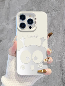 Cartoon Cute Little Coal Ball Silicone Transparent Phone Case for Apple 17 iPhone 15 pro Max Ins Style 14 plus Acrylic Protective Cover