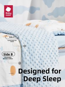 BC Babycare | BabyCare Infant Bedding Set Breathable Quilt Duvet Cover Children Nap Bedding Four Seasons Comfortable Bedding For Babies