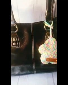 CROCHET EARBUDS POUCH CASES FLOWER SHAPED CROCHET POUCH CASES /GINANSILYO