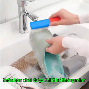 [HCM] Bàn Chải Vệ Sinh Giày Lông Mềm Đa Năng Tiện Dụng-TyHome