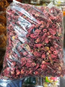 Bunga Rosella kering - kualitas dijamin - 1/2 kg - Rosella oven - warna merah - teh bunga Rosella