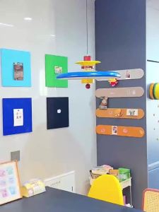 QINGYAO | Memphis Style Dopamine Childrens Room Ceiling Light