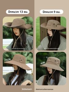 XINGGONGGUAN | หมวกปีนเขาสไตล์วันพีซ หมวกตกปลา หมวกกันแดดกลางแจ้ง หมวกปีนเขา กันแดด ใบกว้าง ฤดูร้อน 2025 หมวกแฟชั่นแบบลำลอง