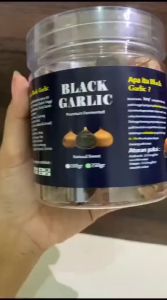 Black Garlic Kemasan 250gr / Bawang Hitam Tunggal HERBAL BERMACAM KHASIAT - BAWANG TUNGGAL HITAM PREMIUM