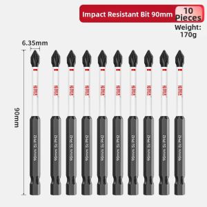 LUTUMEI | Magnetic Anti-Slip Tungsten Carbide High Hardness Screwdriver Bits Set
