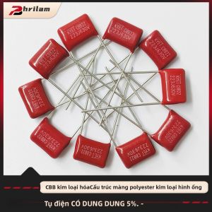 10 Chiếc Pro Tụ Điện Polypropylene Kim Loại 0.023uf/0.047uf/0.068uf MPP CBB Phim Mũ Cho Đàn Guitar Điện Bass Phần Guitar