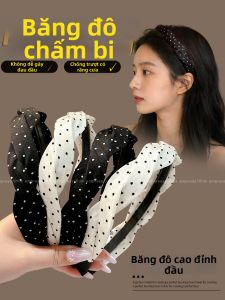 PINK EMPRESS | Dots Design High Styling Secure Headband