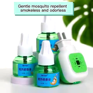 Electric Mosquito Repellent - Safe for Baby & Pregnant Tasteless Smokeless Healthy Insect Repellent Ideal for Home Bedroom & Nursery