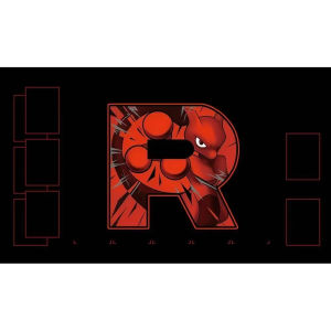 Potdemiel | Mewtwo Team Rocket Extended Gaming Mouse Pad Anime Aesthetic Desk Mat Non-Slip Keyboard Pad for TCG Players