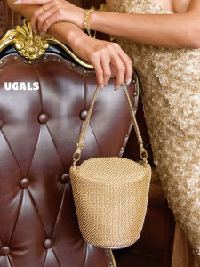 UGALS | Luxurious French Style Evening Beaded Clutch Bag