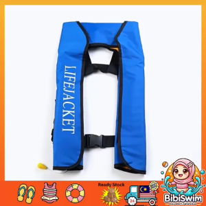BIBISWIM Automatic Inflatable Life Jacket Belt Waist Belt Swimming Fishing Boating Buoyancy Adult