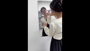 Soft mirror wall self-adhesive mirror HD full-body mirror household wardrobe mirror dormitory