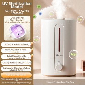 [China Plug Adapter Needed] Bear | Quiet Large Mist Air Purifying Humidifier for Home Bedroom
