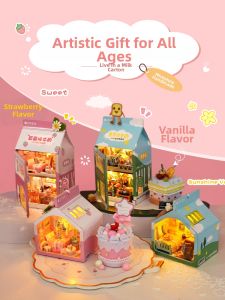 QIAOZHIJIANG | DIY Creative Intelligence Development Childrens House Building Kit Toy