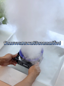 พัดลมตั้งโต๊ะแบบพกพา ชาร์จไฟได้ 10000mAh จอแสดงผล LED แบบสัมผัสไร้เสียง พัดลมหมุนเวียนลมแรง 3 ระดับ พัดลมตั้งโต๊ะติดผนัง