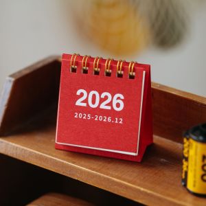 OUKUMAN | Mini Easy-to-Carry Small Calendar 2026