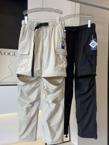 กางเกงขายาวแบบถอดได้ ทรงหลวม แห้งเร็ว กางเกงขายาวทรงตกปลาสำหรับผู้ชายและผู้หญิง ฤดูร้อนปี 2024 กางเกงขายาวทรงตรง