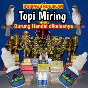 Doping Trucukan / Jamu Trucukan / Multivitamin Trucukan TOPI MIRING