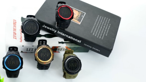 Jam Tangan Pria Digital SKMEI 1251 Black Water Resistant 50m