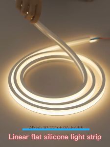 Led Lights Strip Silicone Waterproof Embedded Indoor Outdoor Flexible Light Strip For Ceiling Led Strip Lighting