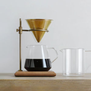 Bộ Ấm Trà Thủy Tinh Chịu Nhiệt Kinto V60 Hand Pouring Stand Set Bộ Lọc Giọt Cổ Điển Bộ Ấm Trà Pha Cà Phê Kiểu Nhật Bản