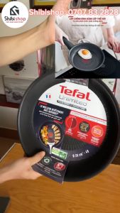 Chảo Tefal Unlimited sản xuất tại Pháp nhôm đúc phủ chống dính Titanium chống trầy tay cầm cách nhiệt