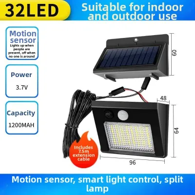 MEISITEKEKE | Solar LED Waterproof Motion Sensor Light
