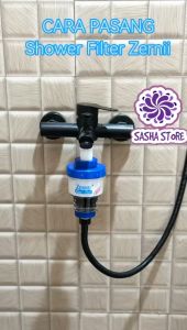 Filter Air Berkualitas Tinggi untuk Shower: Water Filter Zernii Shower