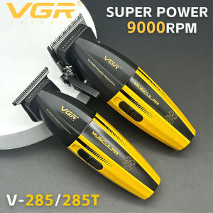 VGR | VGR Clipper Professional Hair Trimmer Electric Hair Cutting Machine 9000 RPM Hair Clipper Barber Cordless Clipper for Men V-285