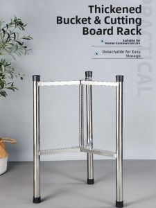 ZHENGXIANG | Commercial Thickened Chopping Board Stand with Side Panels