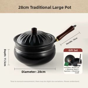 MENGCHUANG | Non-Coated Non-Stick Small Stir-Fry Pan