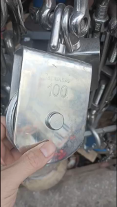 Ròng Rọc Treo Inox 304 (Số 100) – Puly Treo Dây Treo Vật Dụng Gia Đình Chống Gỉ Bền Đẹp