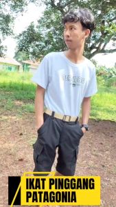 Sabuk Ikat Pinggang Kuat & Outdoor untuk Pria & Wanita