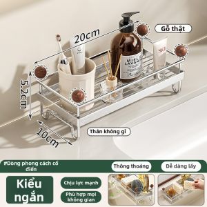 WEIMEIYUAN | Giá Đựng Bằng Thép Không Gỉ Phong Cách Cổ Điển