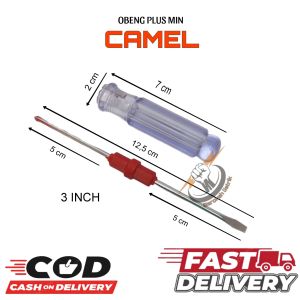 OBENG BOLAK BALIK MIN PLUS 3X50MM CAMEL/OBENG MIN PLUS MAKNET OBENG BB MAGNET/OBENG SERBAGUNA BENING