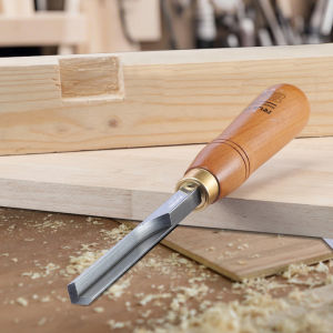 10 Corner Chisel 90 Degree Square Mortise Chisel 40cr Blade with Beech Wood Handle for Cutting Square Mortise Wood Carving