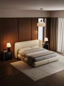 Luxurious Leather Double Bed