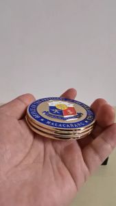【Lowest Prices Online】 JD Stainless steel high-quality 3-inch Philippines of president solid emblem