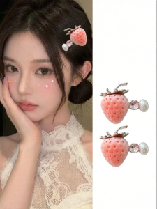 PINK EMPRESS | Unique Elegant Hair Clip Forehead Side Clamp