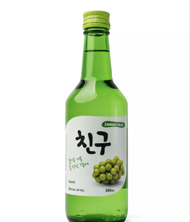 CHINGU SOJU GREEN GRAPES 360ml Lazada PH