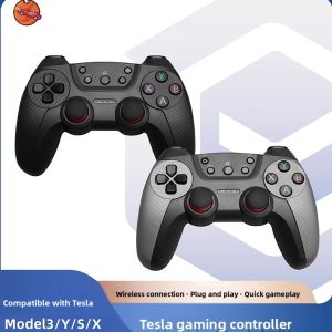 Tesla Car Exclusive Wireless Game Controller Model3/Y/S/X Bluetooth In-Car Gaming Handle S3 Double Person Universal Vibration