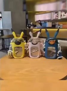 Botol Minum Anak Pokemon BZ-282 Botol Minum 380ML Karakter Pokemon Free Stiker