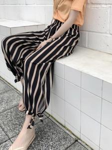 Quần Dài Tay Voan Cạp Cao Mùa Hè Cho Nữ Quần Dài Thường Ngày Rộng Rãi Quần Dài Harem Cỡ Lớn Quần Dài Tay Mỏng Thời Trang