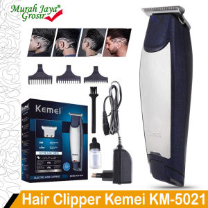 Kemei 5021 Alat Cukur Rambut Cordles Electrikc Hair Clippers - Mesin Cukur Rambut Kemei KM-5021 Detailer Alat Alat Pangkas Barbershop Cordles Electrikc Hair Clipper