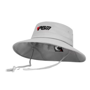 PGM | PGM Men/Women Golf Hat Adjustable Windproof Rope Cap Waist Sweat-absorbing Band Fisherman Hats MZ059