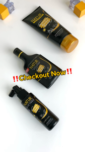 [BUNDLE 2 IN 1] NATUR Anti Dandruff Series Shampoo Tea Tree Oil 140ml & Hair Tonic Ginseng 90ml - Paket Sampo Tonik Perawatan Rambut Anti Ketombe