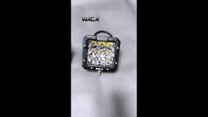WACA E03 ไฟสปอตไลท์+ไฟกว้าง (สีขาว) DC 10-50V ว่างถึง 400เมตร ไฟตัดหมอก ไฟส่องทาง ไฟหน้ารถ ไฟเสริม ไฟแต่ง ไฟรถ (1ชิ้น) FKA