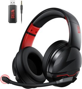Acer | Acer K2 Headsets Gamer 100H Battery Dynamic Clear Voice Mic Bluetooth Gaming Headphones for PC PS4 Wireless Gaming Headset